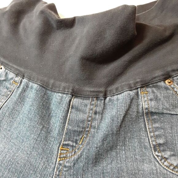 ANNOUNCEMENTS Maternity Jeans High Bump Panel Size L 12/14 - Picture 7 of 13